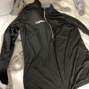 black half zip
